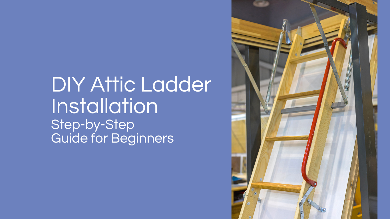 How To Install A Pull Down Attic Ladder
